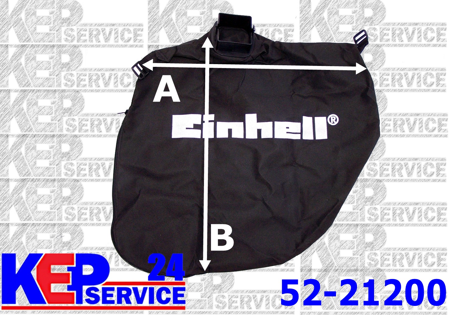 Fangsack Laubsack Laubsauger Einhell Royal REL 2100 2500 E 2500E Yellow