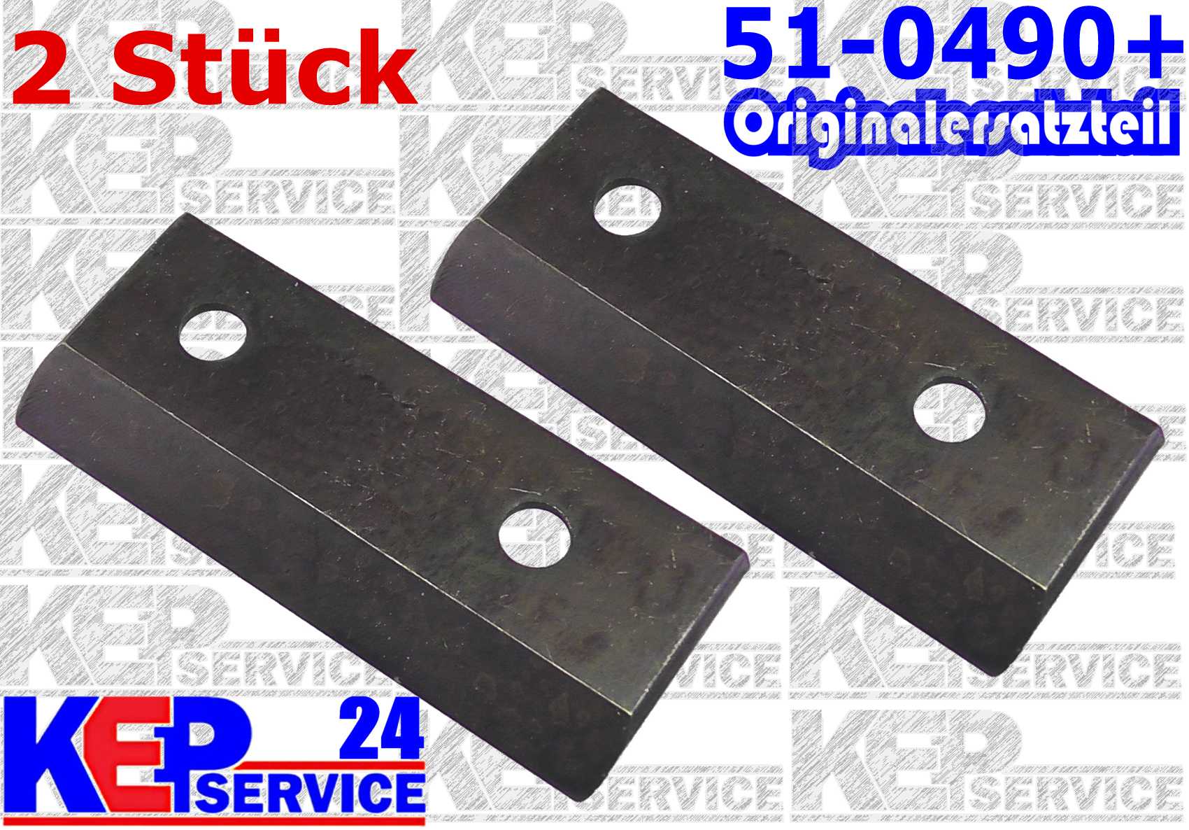 2x Häckslermesser / Messer MTD Häcksler Motorhäcksler 315 A B 315A 315B