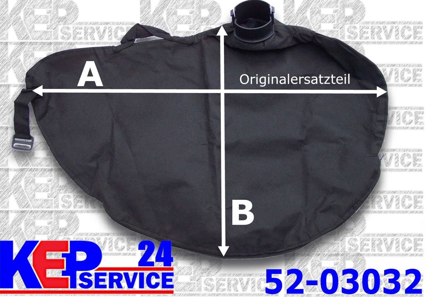 Fangsack Für GARDOL GAL-E 40 Li OA Laubsauger - Passgenauer Ersatz