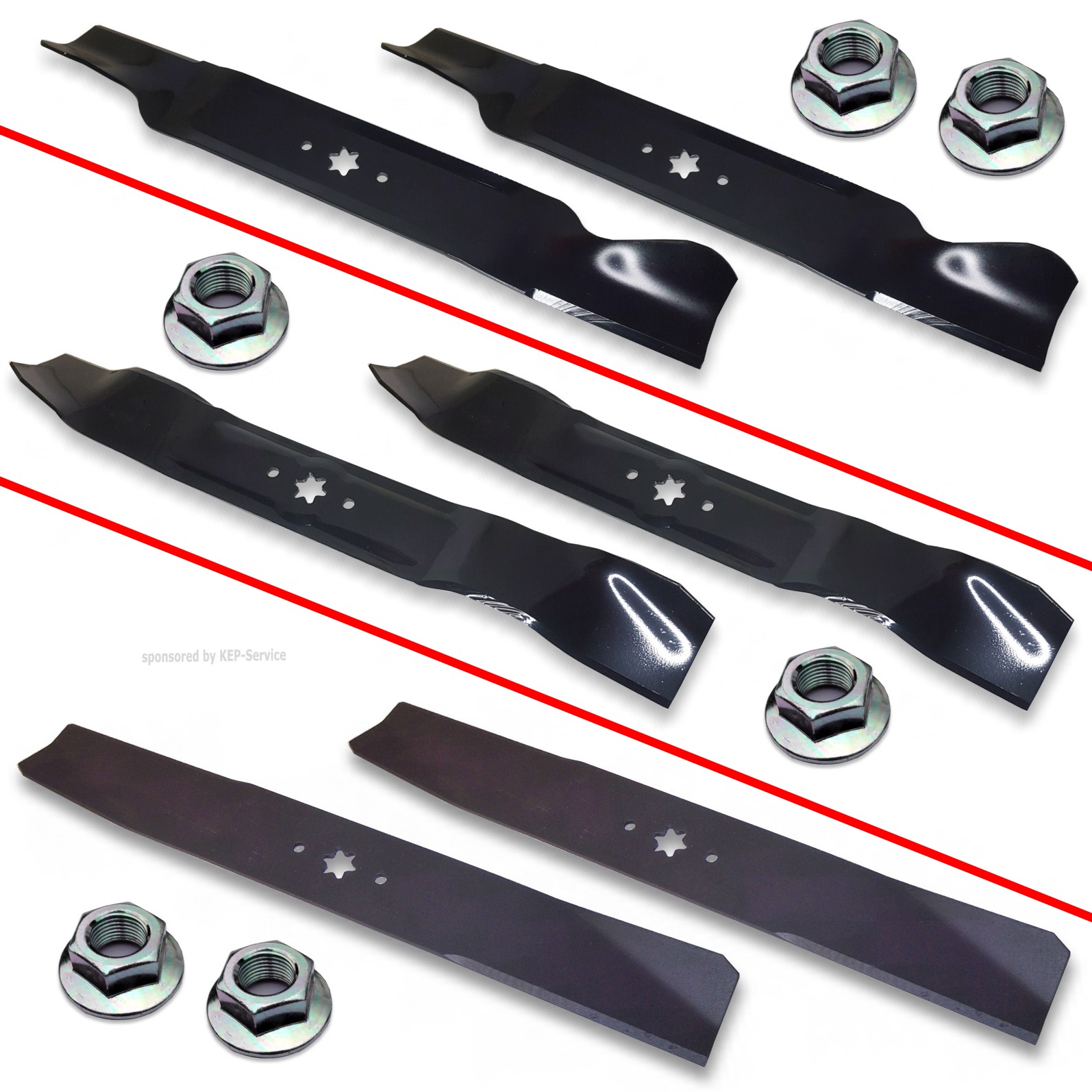 2 X 49 CM Lama Set MTD B BL EJL EP GP JF LF 12/96 125/96 135/96